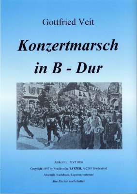 Konzertmarsch in B–Dur (1997)