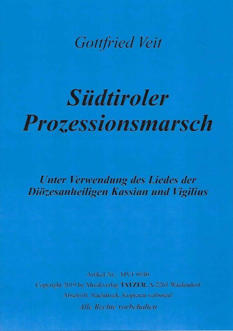 Südtiroler Prozessionsmarsch (2019)