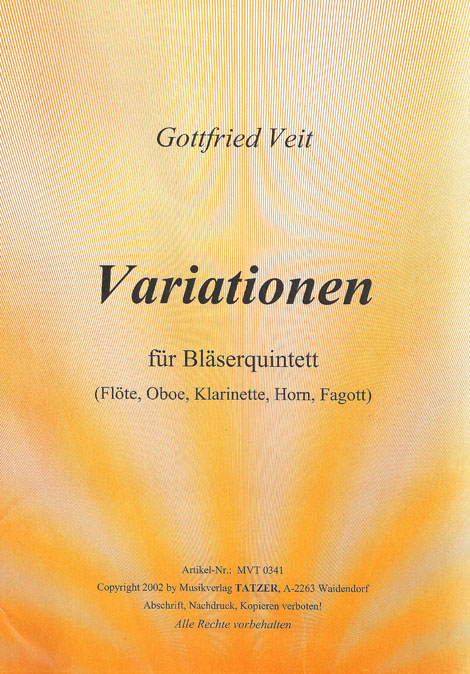 Variationen für Bläserquintett (2002)