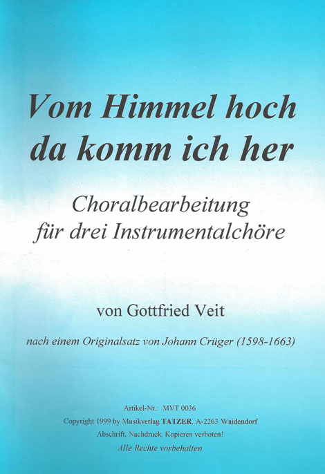 Vom Himmel hoch, da komm ich her (1999)