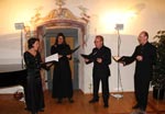 Gottfried Veit mit dem LAUDATE Quartett